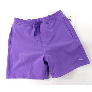Girl's Purple Lined 4 Way Stretch Activity Shorts XS 4/5 NWT
